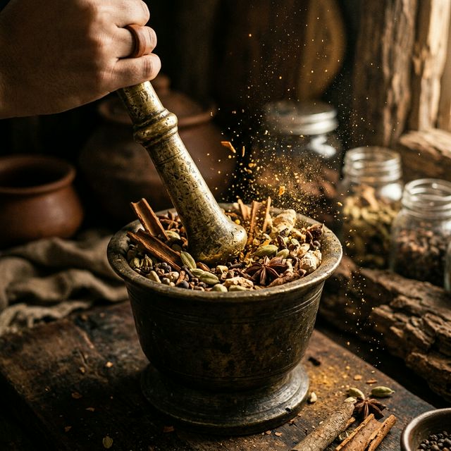 Crushing Spices